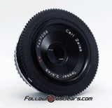 Seamless Follow Focus Gear for Contax Zeiss 45mm f2.8 Tessar Pancake Lens