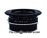 Seamless Follow Focus Gear for Contax Zeiss 45mm f2.8 Tessar Pancake Lens