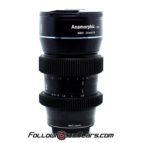 Seamless Follow Focus Gear for Sirui 24mm f2.8 Anamorphic 1.33x Lens