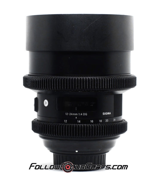 Seamless Follow Focus Gear for Sigma 12-24mm f4 DG HSM ART