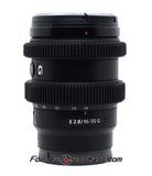 Seamless™ Follow Focus Gear for Sony E 16-55mm f2.8 G Lens