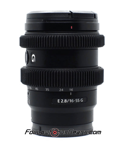 Seamless™ Follow Focus Gear for Sony E 16-55mm f2.8 G Lens