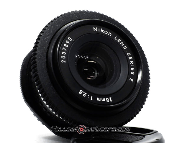 Seamless Follow Focus Gear for Nikon E 28mm f2.8 f/2.8 lens
