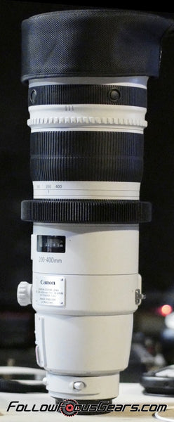 Seamless Follow Focus Gear for Canon EF 200-400mm f4 L IS USM Lens
