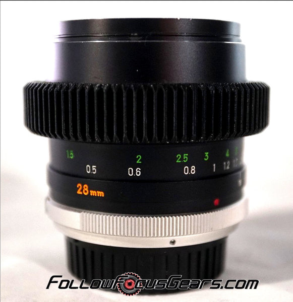 Seamless Follow Focus Gear for Minolta MC W Rokkor SI 28mm f2.5 Lens