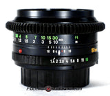 Seamless Follow Focus Gear for Minolta MD Rokkor-X 50mm f1.4 Lens