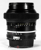 Seamless Follow Focus Gear for Nikon 105mm f2.5 AI Lens