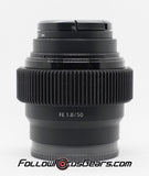 Seamless™ Follow Focus Gear for <b>Sony FE 50mm f1.8 </b> Lens