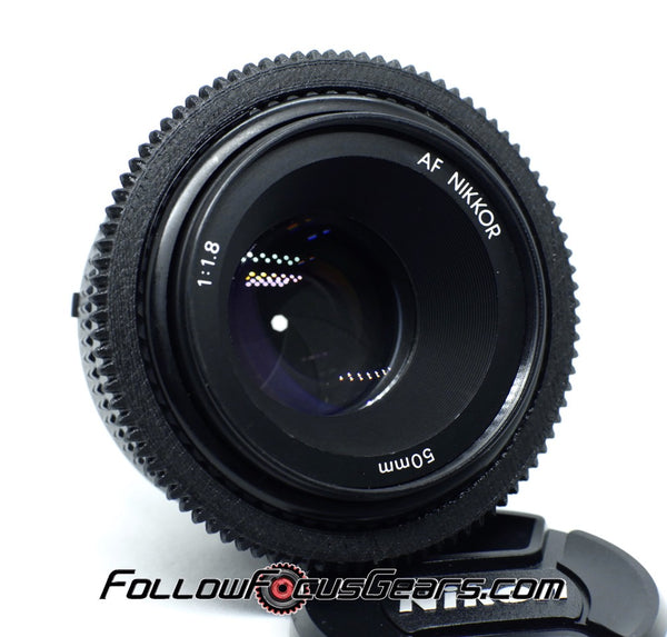 Seamless Follow Focus Gear for Nikon AF 50mm f/1.8 Lens