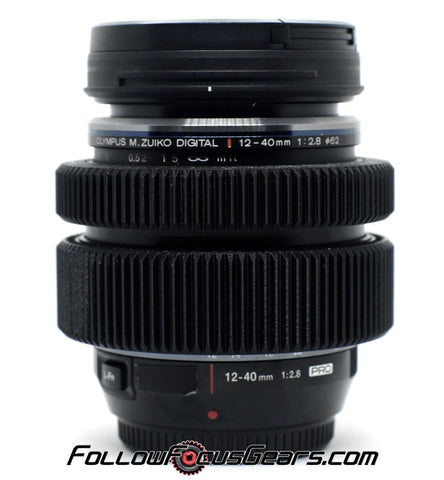 Seamless Follow Focus Gear for Olympus M. Zuiko ED 12-40mm f2.8 Pro Lens