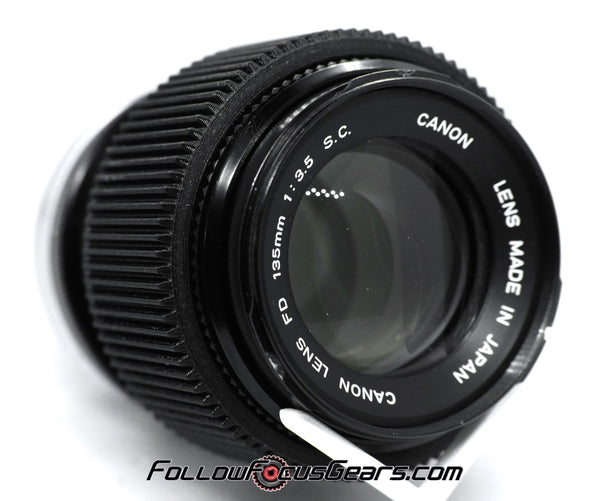 Seamless Follow Focus Gear for Canon FD 135mm f3.5 S.C. Lens