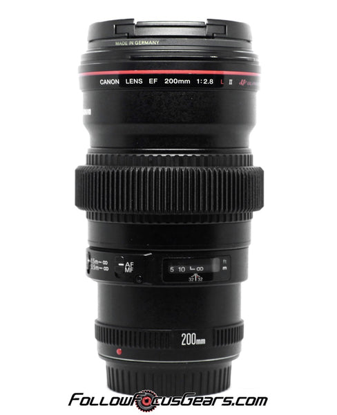 Seamless Follow Focus Gear for Canon EF 200mm f2.8 L II Lens