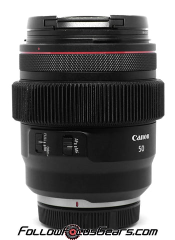 Seamless Follow Focus Gear for Canon RF 50mm f1.2 L USM Lens