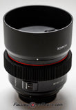 Seamless Follow Focus Gear for Rokinon AF 85mm f1.4 ( EF-Mount) Lens