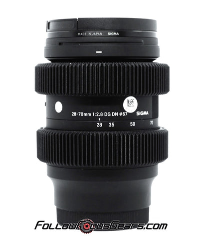 Seamless Follow Focus Gear for Sigma 28-70mm f2.8 DG DN Art Lens