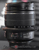 Seamless Follow Focus Gear for Canon EF-S 15-85mm f3.5-5.6 IS USM Lens