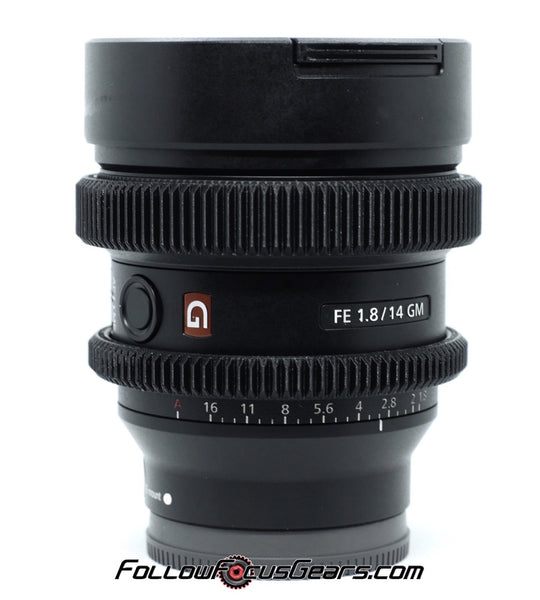 Seamless Follow Focus Gear for Sony FE 14mm f1.8 GM Lens