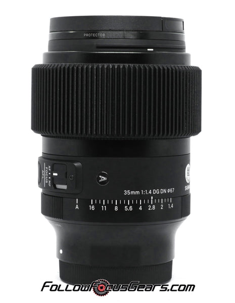 Seamless Follow Focus Gear for Sigma 35mm f1.4 DG DN Art Lens