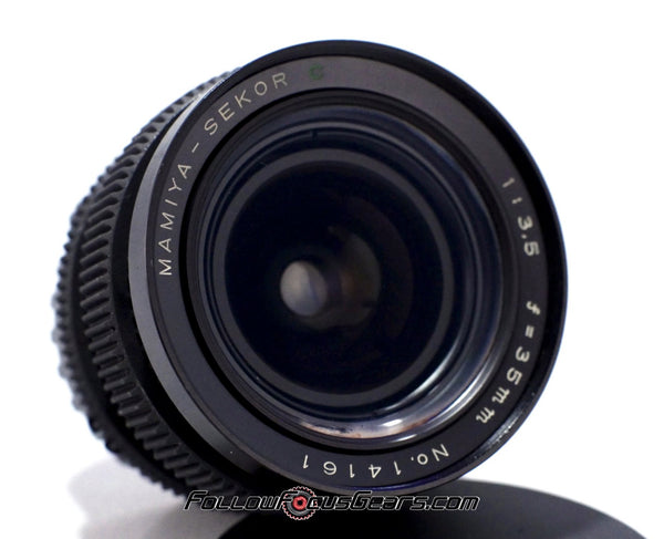 Seamless™ Follow Focus Gear for <b>Mamiya Sekor C 35mm f3.5</b> Lens