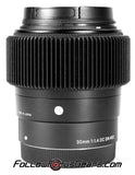 Seamless™ Follow Focus Gear for Sigma 30mm f1.4 DC DN Lens