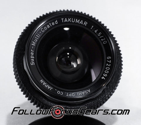 Seamless Follow Focus Gear for Asahi Opt. Co. Super-Multi-Coated Takumar 20mm f4.5 Lens