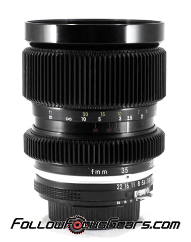 Seamless Follow Focus Gear for Nikon 35-70mm f3.5 AI Lens