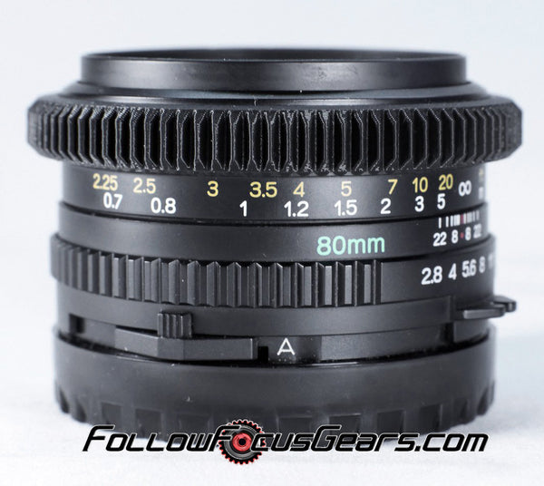 Seamless™ Follow Focus Gear for <b>Mamiya Sekor C 80mm f2.8 N</b> Lens