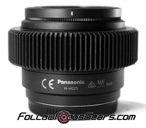 Seamless Follow Focus Gear for Panasonic Lumix G 25mm f1.7 ASPH. Lens