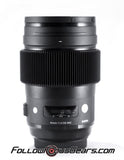 Seamless Follow Focus Gear for Sigma 40mm f1.4 DG Art Lens