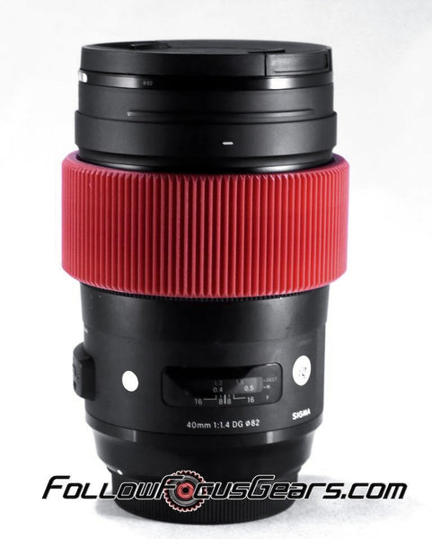 Seamless Follow Focus Gear for Sigma 40mm f1.4 DG Art Lens