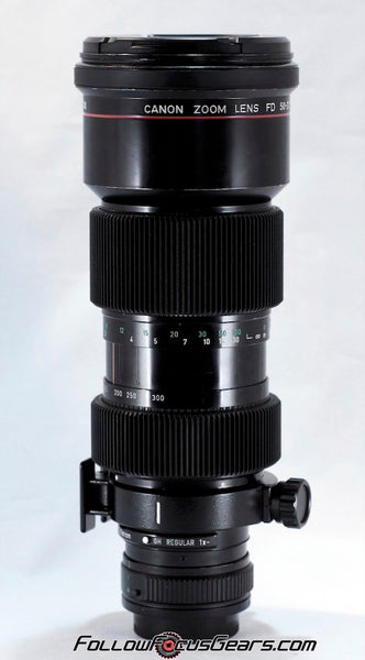 Seamless Follow Focus Gear for Canon FD 50-300mm f4.5 L Lens