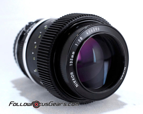 Seamless Follow Focus Gear for Nikon Nikkor - K 135mm f2.8 Lens