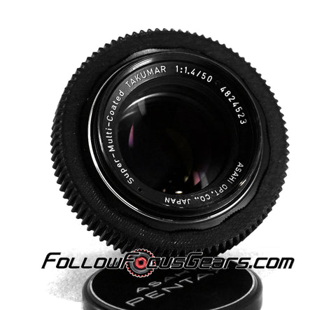 Seamless Follow Focus Gear for Asahi Opt. Co. Super-Multi-Coated Takumar 50mm f1.4 Lens