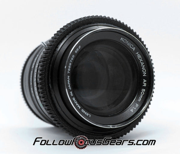 Seamless Focus Gear for Konica Hexanon AR 50mm f1.4 Lens