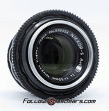 Seamless Follow Focus Gear for Nikon Nikkor - S 50mm f1.4 Lens