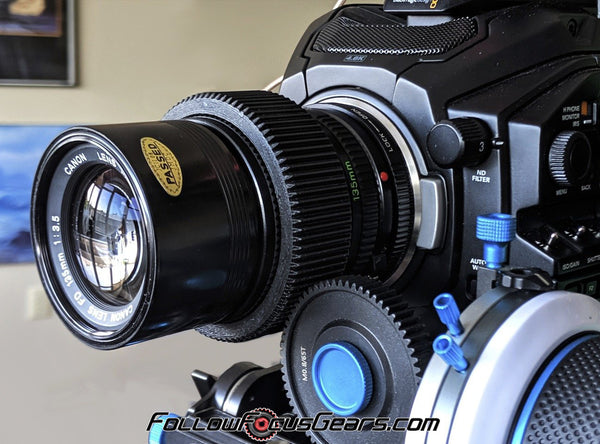 Seamless Follow Focus Gear for Canon FD 135mm f3.5