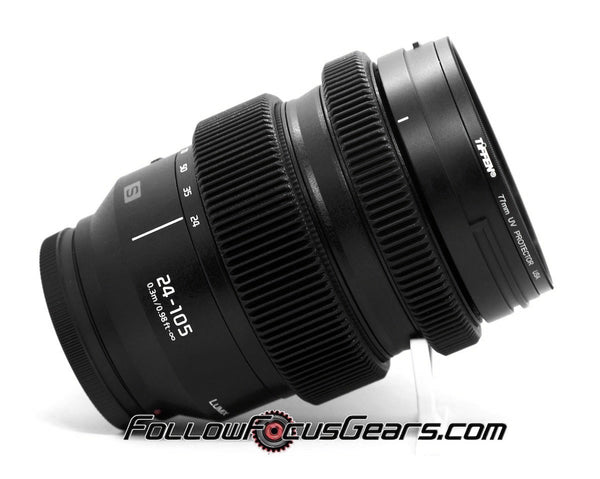 Seamless Focus Gear for Panasonic Lumix S 24-105mm f4 Macro O.I.S Lens