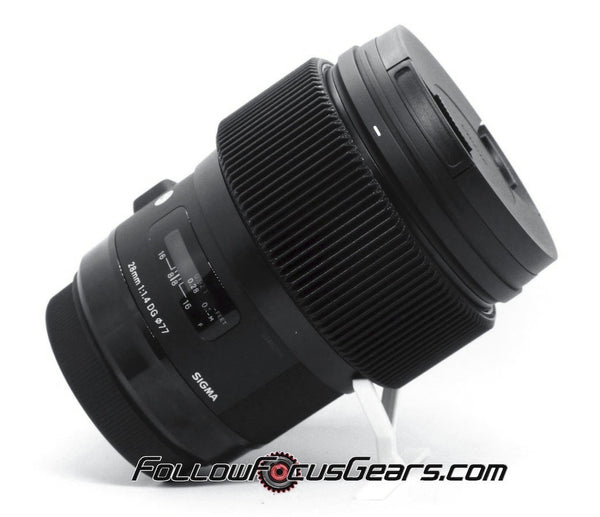 Seamless Follow Focus Gear for Sigma 28mm f1.4 DG HSM ART Lens
