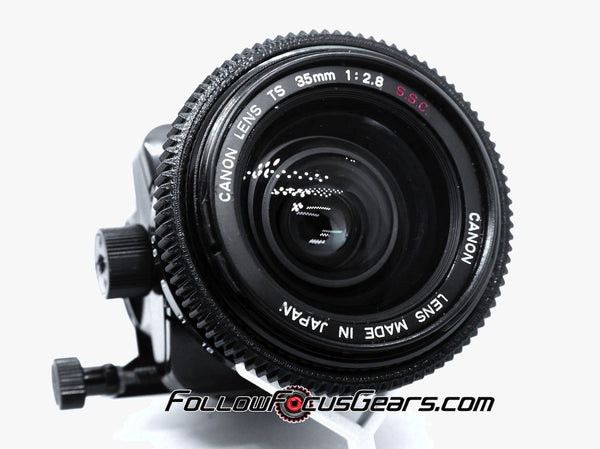 Seamless Follow Focus Gear for Canon FD 35mm f2.8 S.S.C. Tilt Shift