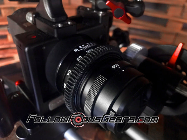Seamless Follow Focus Gear for Zhongyi Mitakon Speedmaster 25mm f.95 Lens