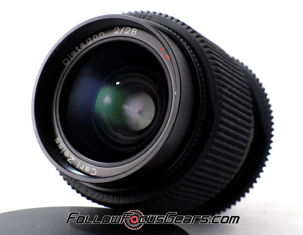 Seamless Follow Focus Gear for Contax Zeiss 28mm f2 Distagon Lens