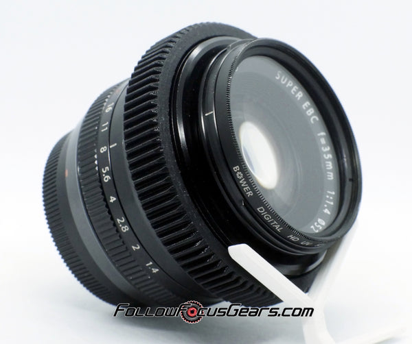 Seamless Focus Lens Gear for Fuji Fujinon 35mm f1.4 Lens