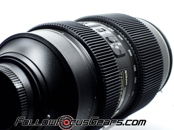 Seamless Follow Focus Gear for Nikon AF-S 80-400mm f4.5-5.6 G ED N VR Lens