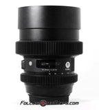 Seamless Follow Focus Gear for Sigma 14-24mm f2.8 DG Art Lens