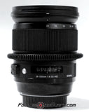 Seamless™ Follow Focus Gear for <b>Sigma 24-105mm f4 DG OS HSM Art</b> Lens