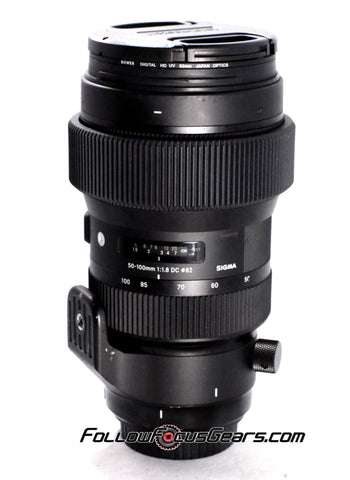 Seamless Follow Focus Gear for Sigma 50-100mm f1.8 DC HSM ART Lens