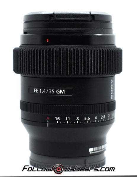 Seamless Follow Focus Gear for the Sony FE 35mm f1.4 GM Lens
