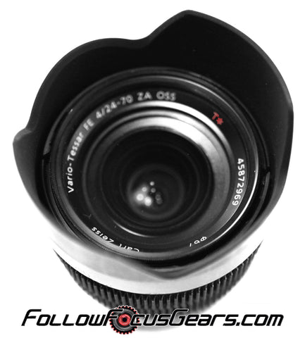 Seamless Follow Focus Gear for Sony Zeiss FE 24-70mm f4 ZA OSS Vario-Tessar  Lens