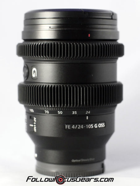 Seamless Follow Focus Gear for Sony FE 24-105mm f4 G OSS Lens