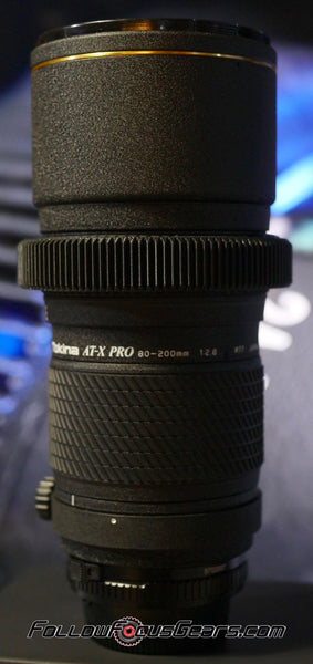 Seamless Follow Focus Gear for Tokina AT-X Pro 80-200mm f2.8 Lens